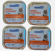 Forza10 Kidney Care Cat Food Renal Support Wet Food with Lamb, 3.5 oz (4) feline