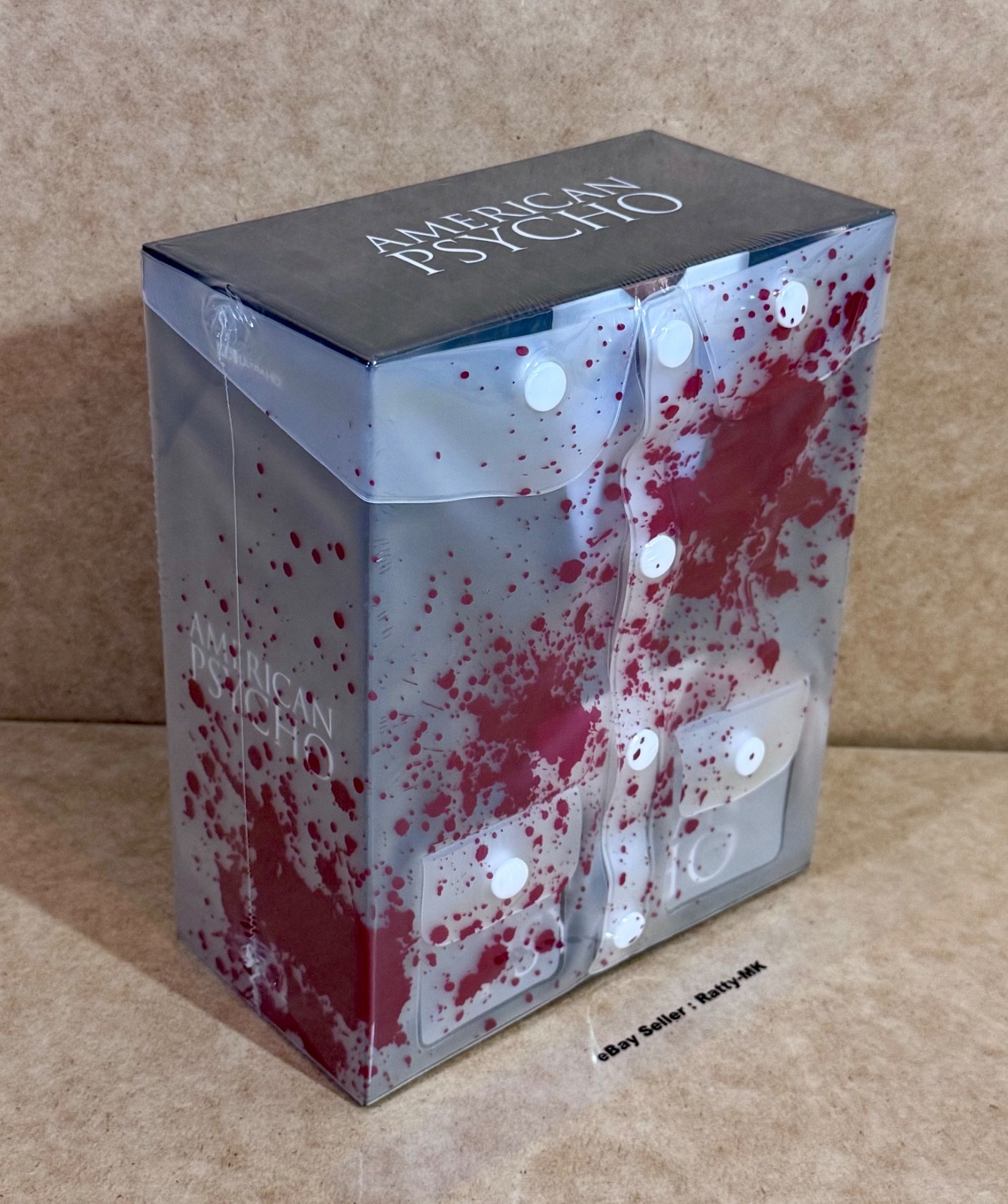 ANERICAN PSYCHO - MANTA LAB ONE CLICK 4K + BLU RAY STEELBOOKS - NEW