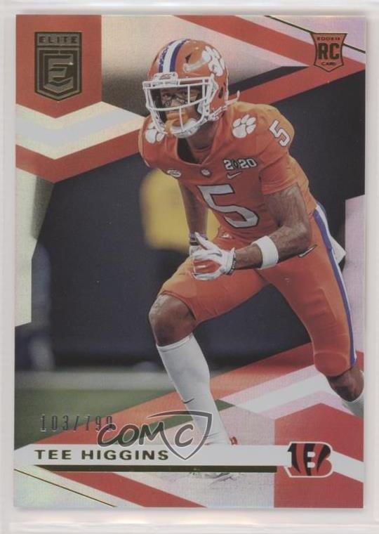 2020 Panini Donruss Elite Rookies 103/799 Tee Higgins #114 4z8