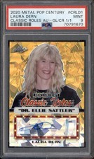2020 Leaf Metal Pop Century Classic Roles Auto Gold Crystal Laura Dern 1/1 PSA 9