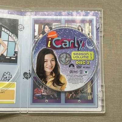 iCarly: Season 1 Vol One (DVD MISSING DISC 1 2008) Nickelodeon Dan