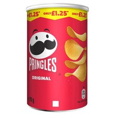 Pringles Original Crisps Can 70g PMP - from Giant Bradley's Sweet Shop