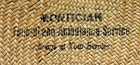 Mortician Funeral And Ambulance Service Advertising Wicker Fan Vintage 1930's  — photo 3