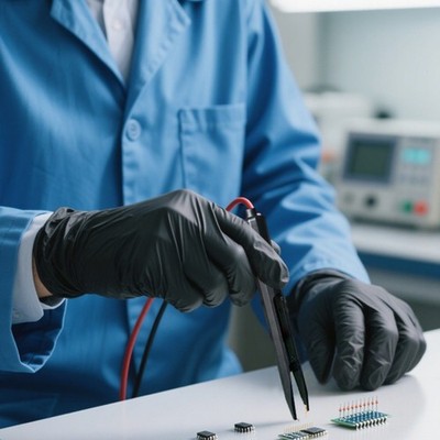LCR Digital Bridge Test Leads for SMD Components with Fourwire Connection