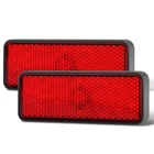 2X Motorcycle LED Reflector Rear Tail Light Brake Stop Turn Signal Marker ATV US