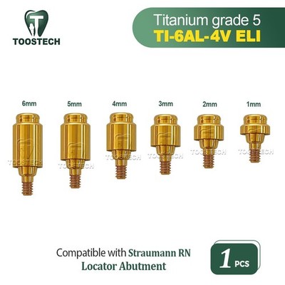 Dental Locator Abutment Locator Core Tool fits to ITI Straumann RN GH1~GH6mm