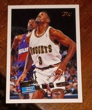 Topps 1995-96 NBA Basketball Dale Ellis Denver Nuggets #52 Base Set Card