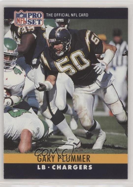 1990 Pro Set FACT Cincinnati Gary Plummer #280 0q3