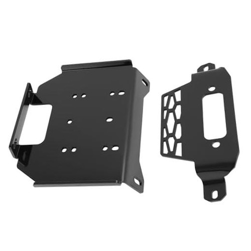 Winch Mounting Plate Compatible with 14-19 Polaris RZR 900/1000 - Compatible