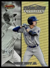 2020 Bowman's Best #FFA-BW Bobby Witt Jr. 2000 Franchise Favorites RC