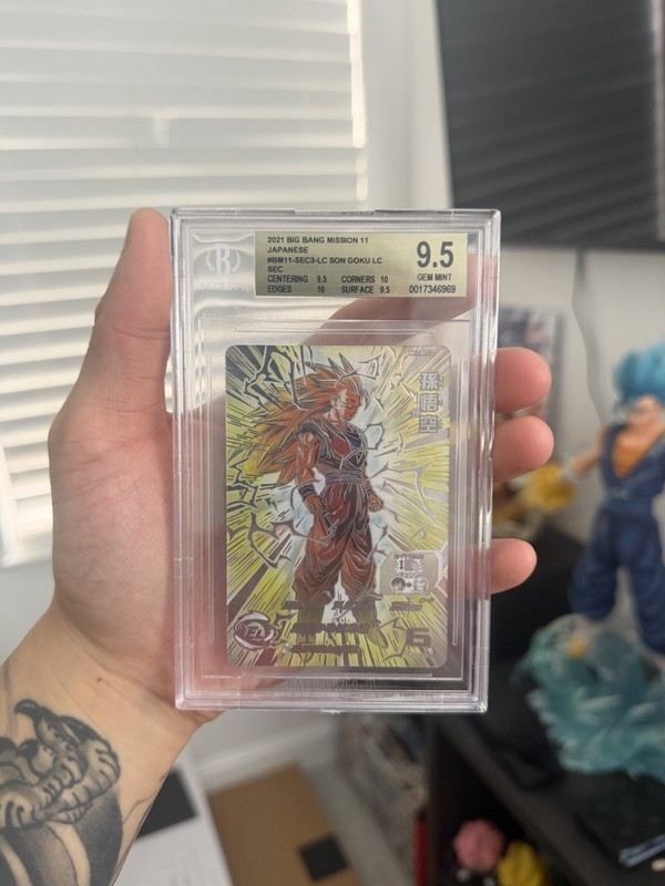Bandai Super Dragon Ball Heroes BM11-SEC3 LC Son Goku BGS 9.5