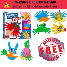 Toddler Arts & Crafts Kit | 100 Pcs | 8 Animal Projects | Ages 3–5 | NEW