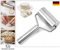 Teigroller Klein - Teigroller Edelstahl, Perfekt BackzubehöR FüR Fondant, Pizza,