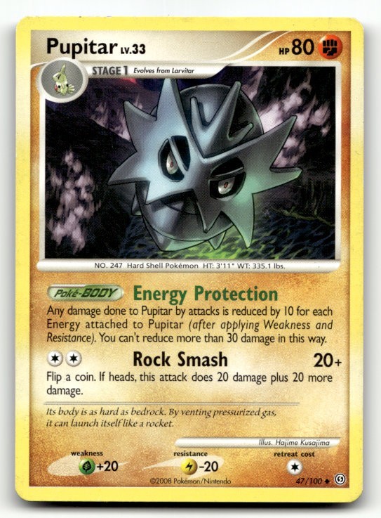 Pupitar 47/100 Normal Uncommon Stormfront LP
