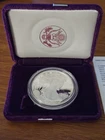 1992-S Proof $1 American Silver Eagle Box, OGP & COA