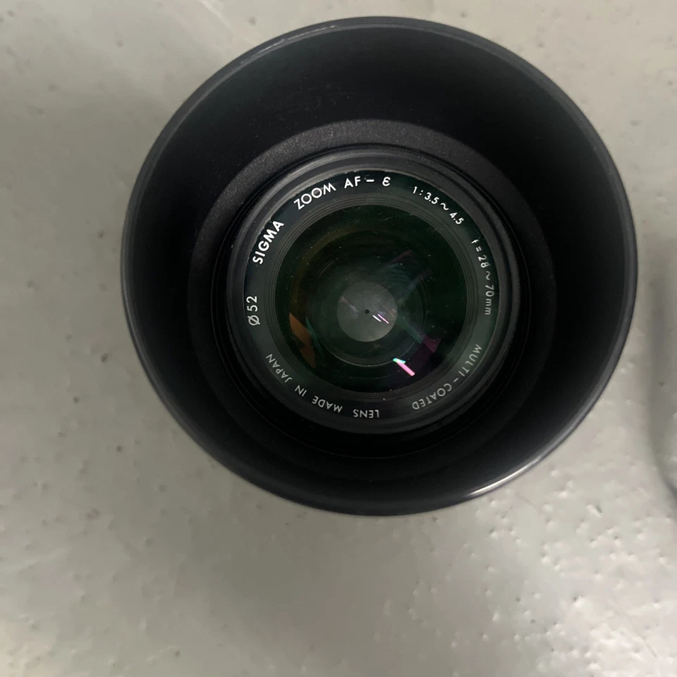 Sigma Zoom-E 28-70mm f/3.5-4.5 Lens For Pentax K-Mount From Japan With Carry Bag - Image 3 of 4