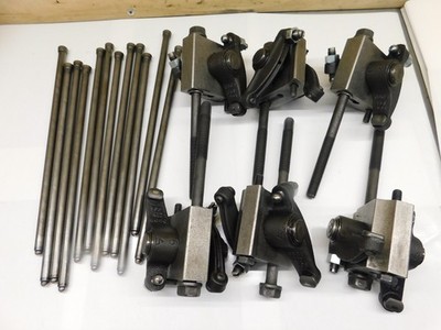 94-98 DODGE RAM 5.9 12V Cummins Diesel Rocker Arm Push Rod Set & Head bolt set