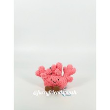 Authentic    NWT Jellycat Amuseables Coral