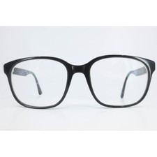 Ray-Ban RB 5340 2000 Black Rectangular Eyeglasses Frames 52-18-145 Mens Womens