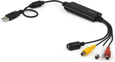 Video Capture Adapter S-Video/Composite to USB 2.0 SD Twain Support - Win
