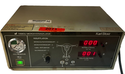 KARL STORZ HAMOU MICROHYSTERO FLATER 85-11-264 CO2-CART 110V 60HZ 0.2 AMP 🎯