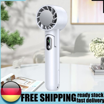 Mini Folding Handheld Fan Foldable Cooling Fan 5 Wind Speed for Girls Women Kids
