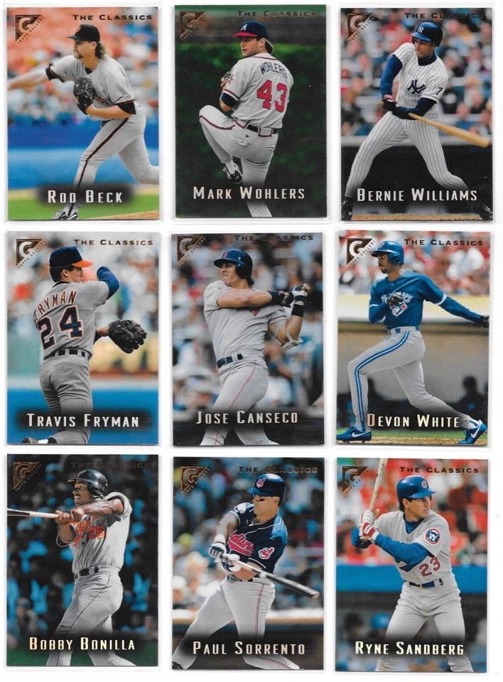 1996 Topps Gallery Baseball Trading Cards / You Choose #s 1 - 180 / mb41 - Image 3 of 4