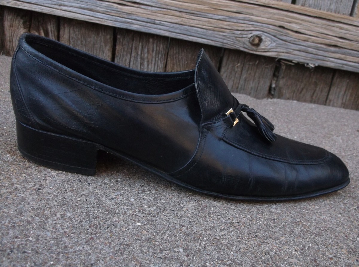 BRUNO MAGLI Leather Loafers Tassel Made in Italy Quiet  display picture 3