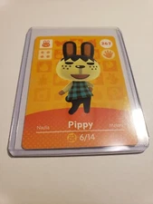!SUPER SALE! Pippy # 267 Animal Crossing Amiibo Card Horizon Series 3 MINT!