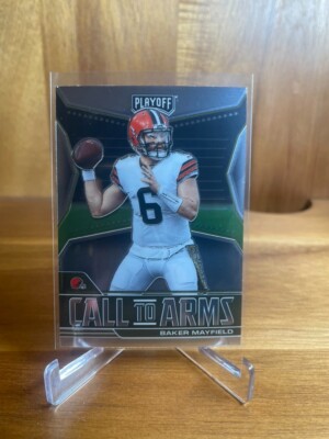 Baker Mayfield 2021 Playoff Football Call To Arms Insert #CA-BMA BROWNS 