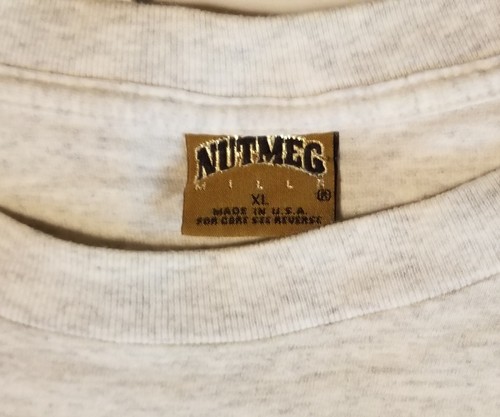 Camiseta De Colección Años 90 Carolina Panthers Estampado Delantero Trasero AOP Nutmeg Mills NFL XL 1993 - Imagen 5 de 10