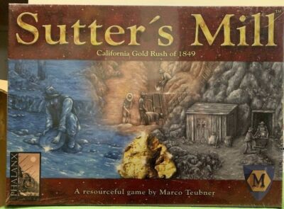 Sutter's Mill Board Game - NEW SEALED
