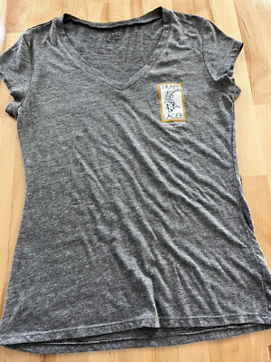 Trapp Lager Trap Family Lodge Stowe Vermont Graphics GRAY TShirt - Women's Jrs L