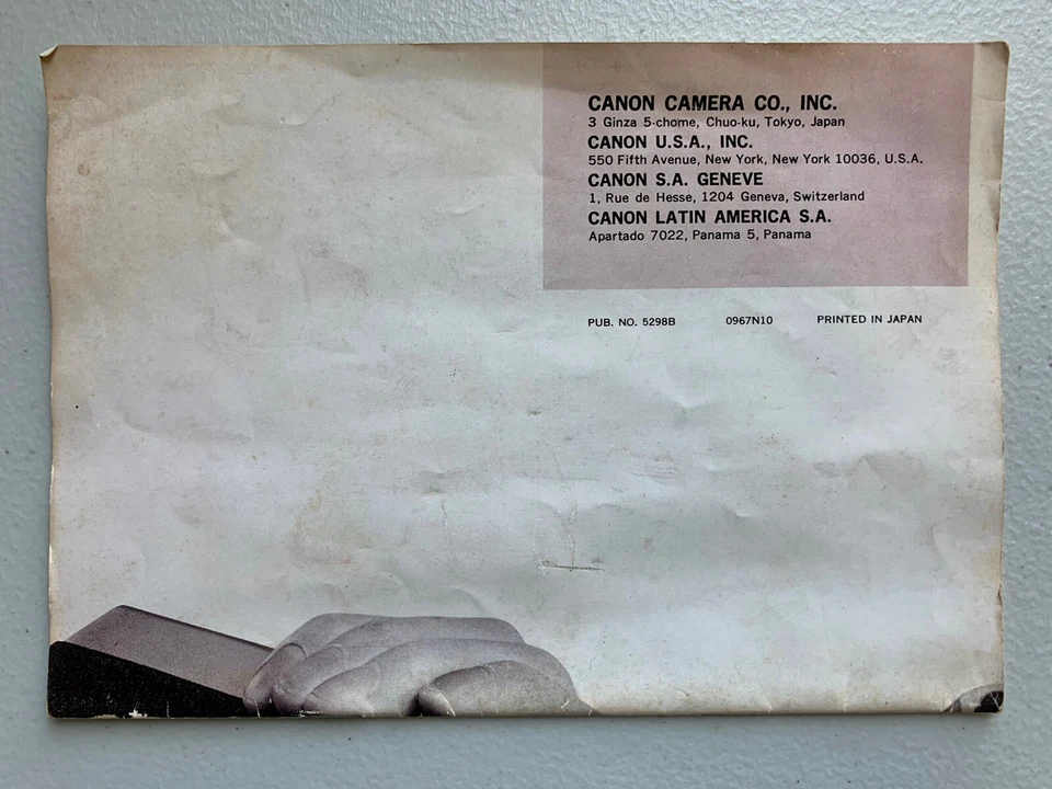 Vintage Photography Manuals: Asahi Pentax Spotmatic - Canon Super 8 - Taron PR - Image 3 of 4