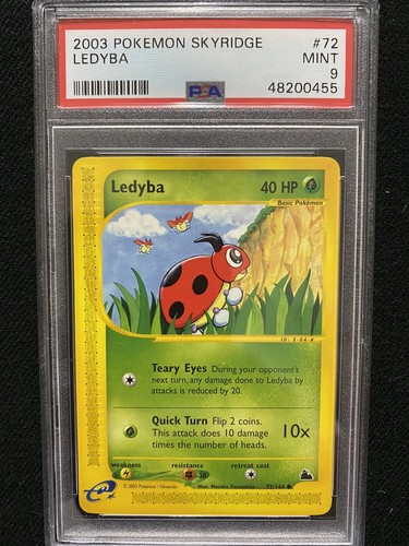 Ledyba graded PSA 9 for sale on eBay