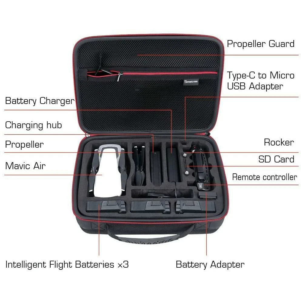 Smatree mavic cheap air case