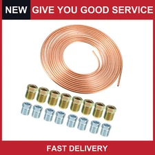 Universal 25 Ft of 5/16 Inch Brake Line Tubing Kit Brake Line Tube Pack of 1