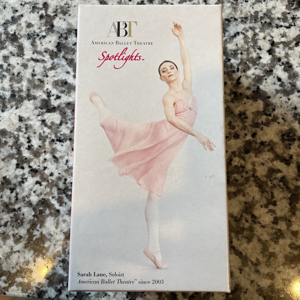 ABT Spotlights PINK Ballet Dance Shoes Slippers Girls Sz 10 Leather Gently  Used