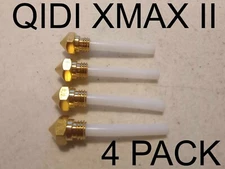 0.4mm Nozzle PTFE Tube QIDI TECH X-MAX 2 - X-MAX II ONLY! XMax 3d Printer Nozzle