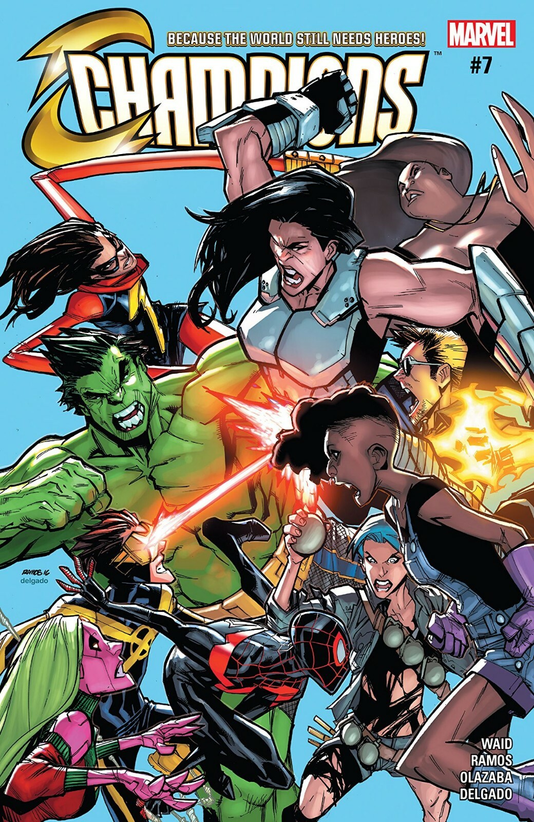 CHAMPIONS (2016) #7 - Back Issue