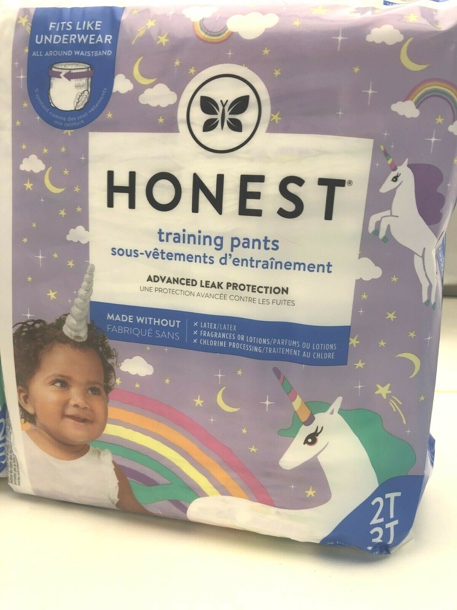 Toddler HONEST Training Underwear Pants 2T/3T Leak Protection