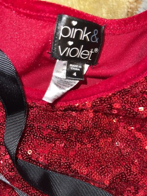 Pink & Violet Girls Christmas Dress Red With Unicorn Purse size 4 | eBay Pink & Violet Girls Christmas Dress Red With Unicorn Purse size 4 | eBay