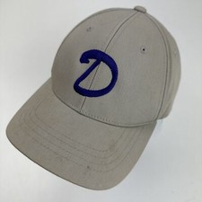 Unknown D Logo Youth Grey Purple Ball Cap Hat Adjustable Baseball