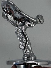 Rolls Royce Spirit of Ecstacy Mascot 15 cm high & Heavy ~ desk ornament.