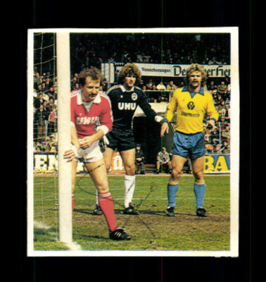 Eike Immel Borussia Dortmund Panini Collectible Image Original Signed + A 226959