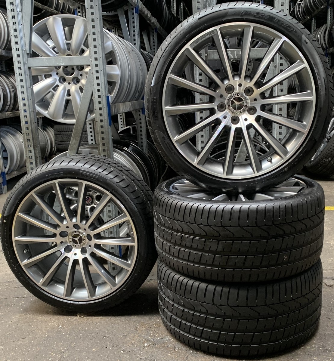 4 Orig Mercedes-Benz Summer Wheels AMG 255/35 R19 96Y CLS 218