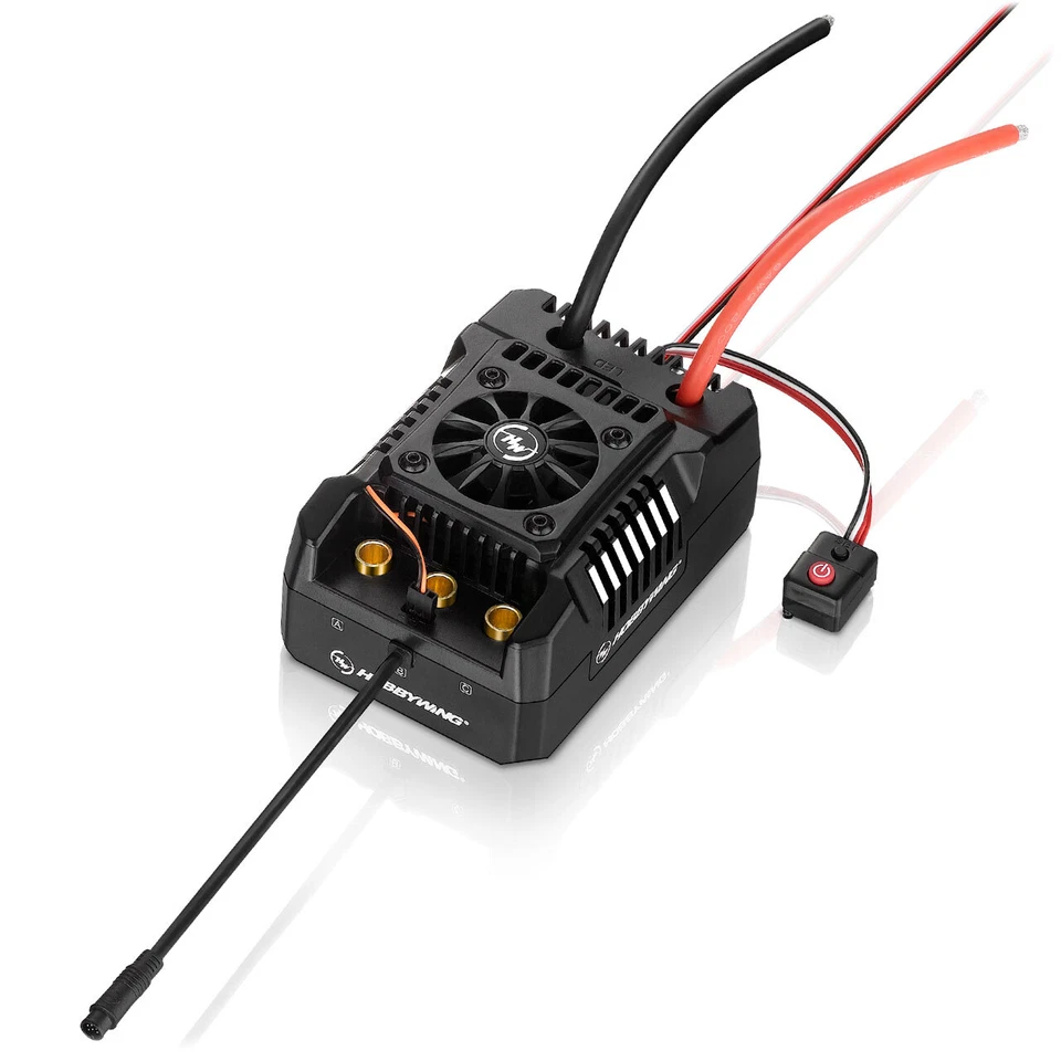 Hobbywing Ezrun MAX4-HV Regler Sensorless 300 Amper 6-12s LiPo, BEC 10A - Bild 2 von 4