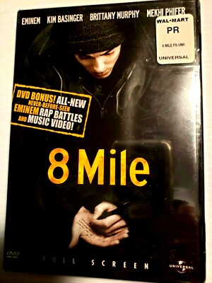 8 Mile (Full Screen Edition) DVD, NEW