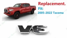 1PC Chrome Rear Tailgate V6 EMBLEM Badge Fit For Toyota TACOMA 2005-2022