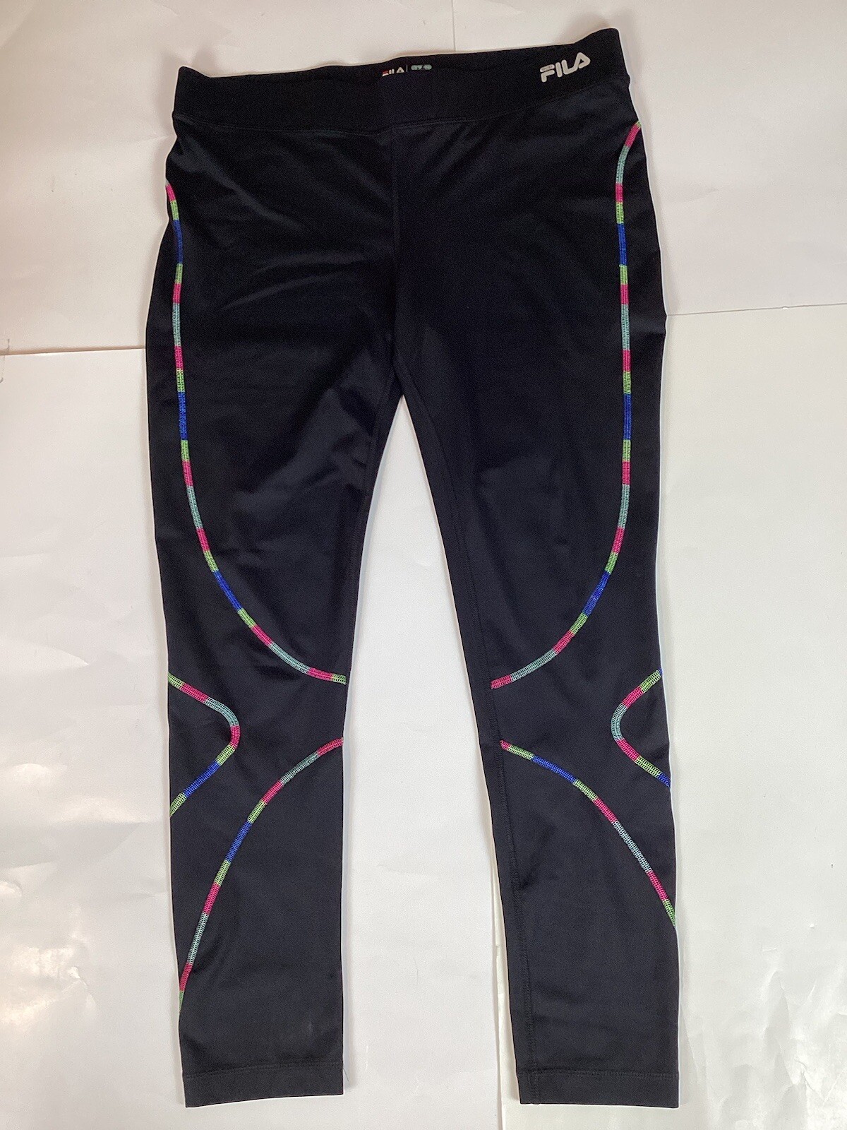 Leggings da donna Fila Dry Fit taglia L Large compressione attiva stretch corsa